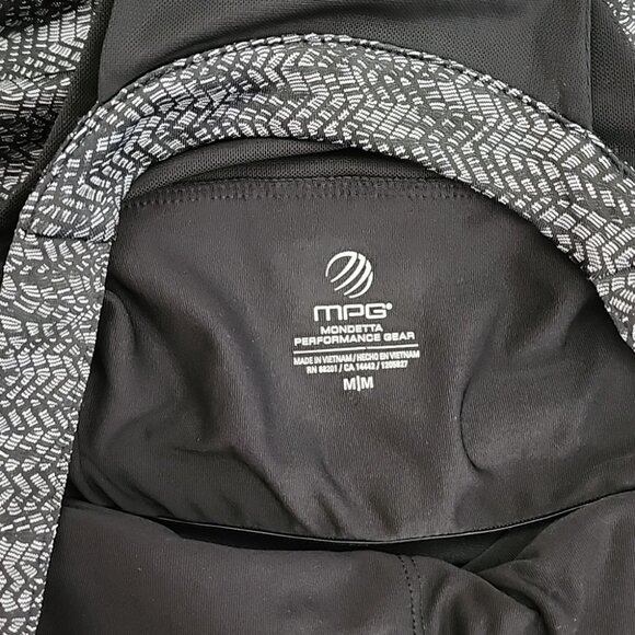 MPG Sport Mondetta Performance Gear Travel Dress Heathered Black Size Medium - Picture 12 of 16